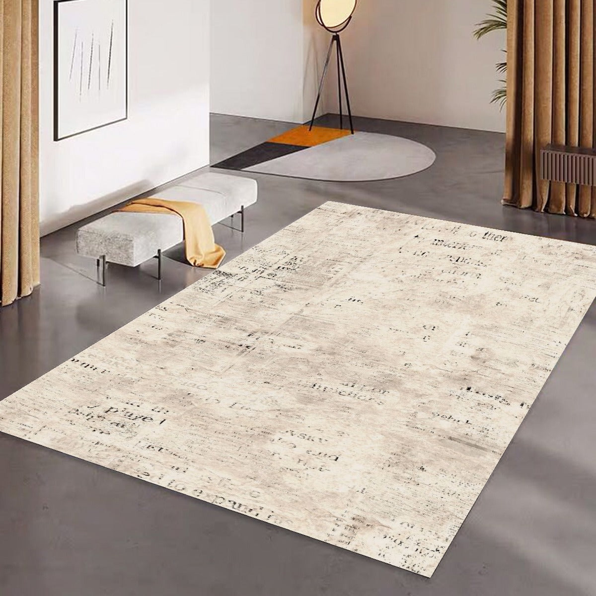 Foldable Rectangular Floor Mat