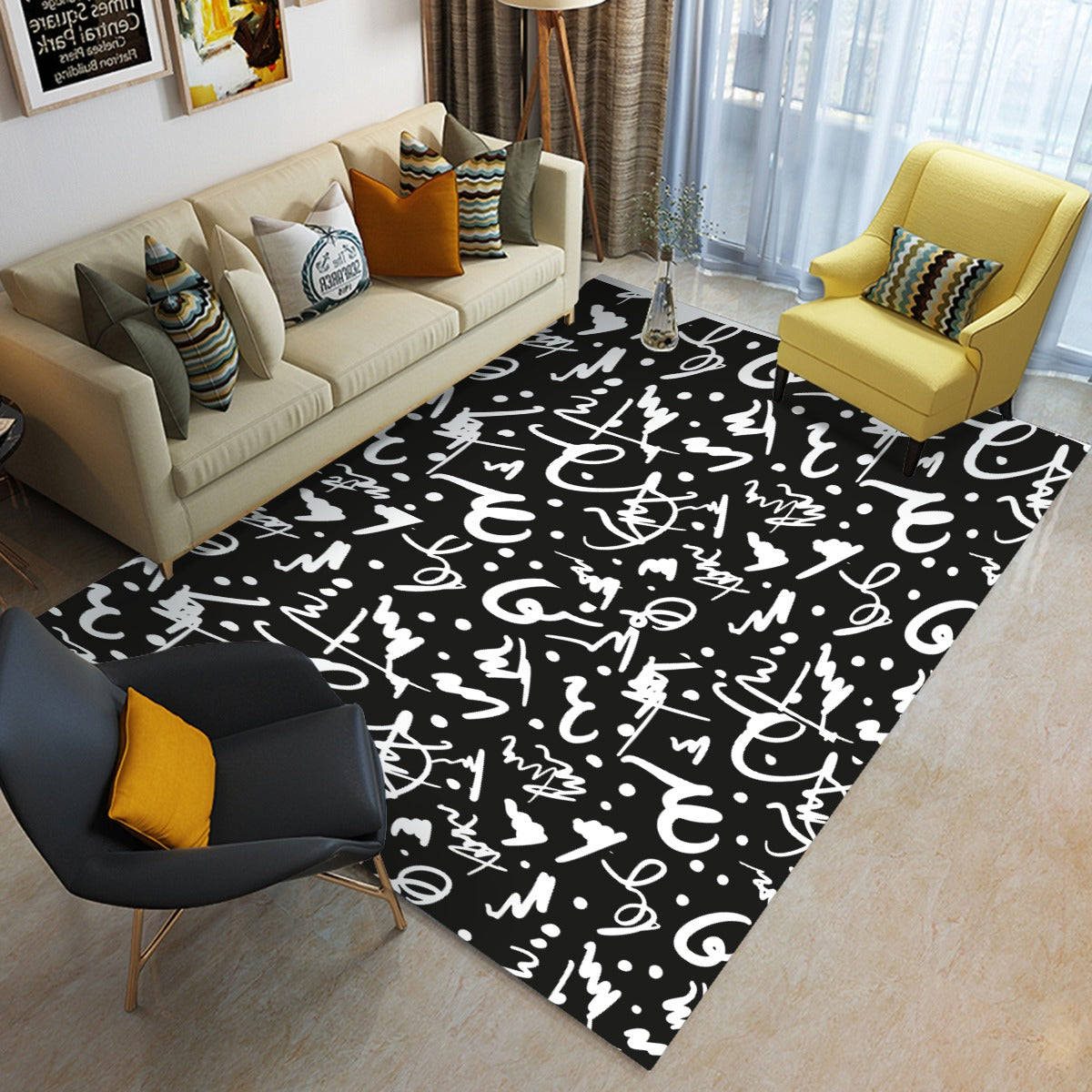 Foldable Rectangular Floor Mat