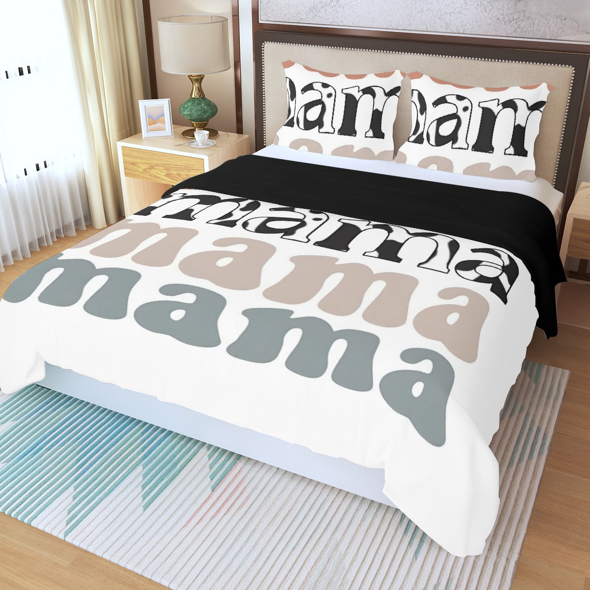 Three Piece Duvet Cover Set