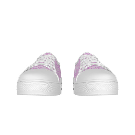 Women's White Sole Canvas Shoes