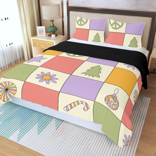 Three Piece Duvet Cover Set