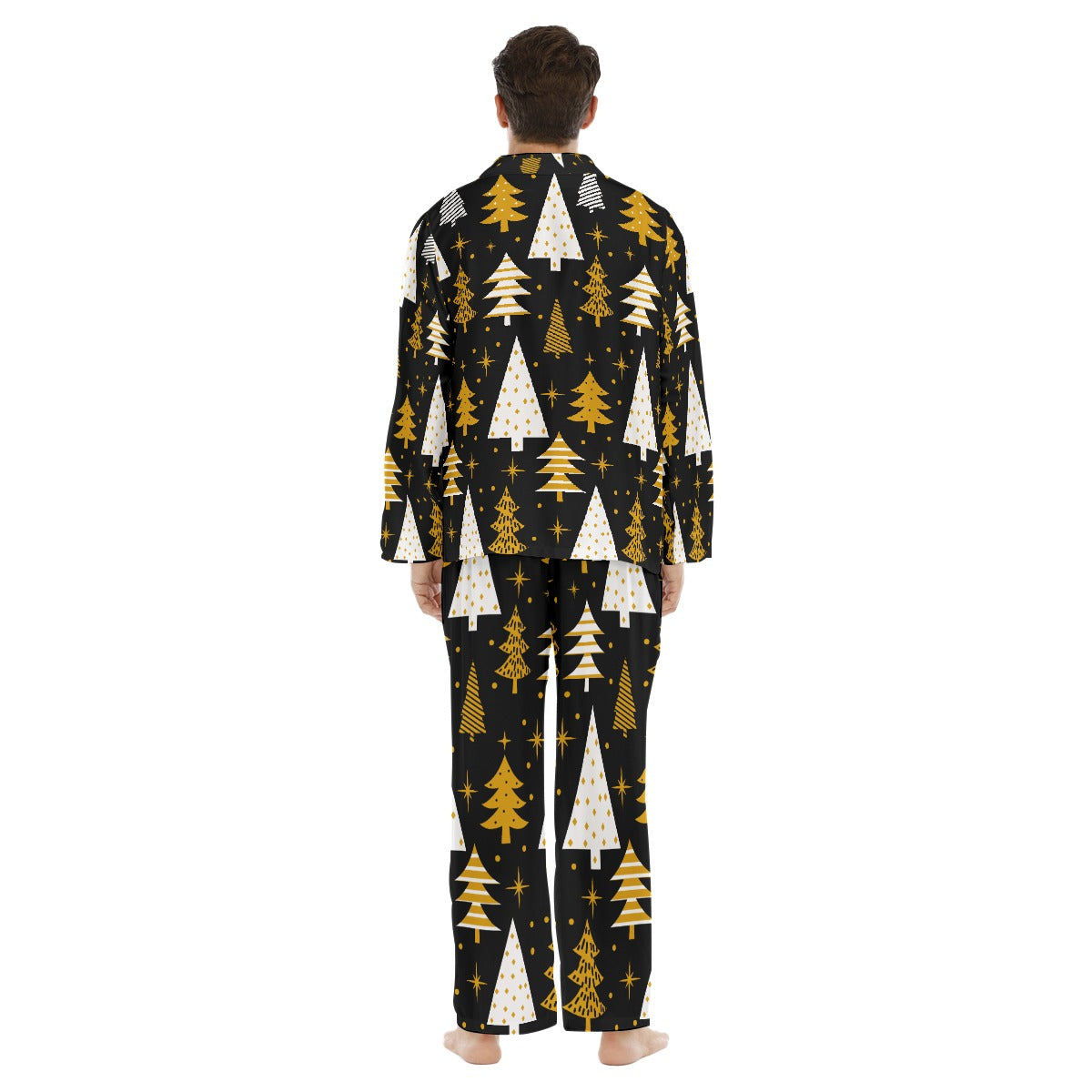 Men's Lapel Pajama Set