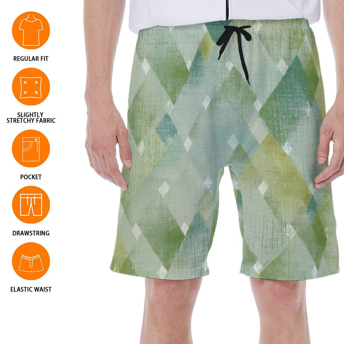 Beach Shorts With Lining