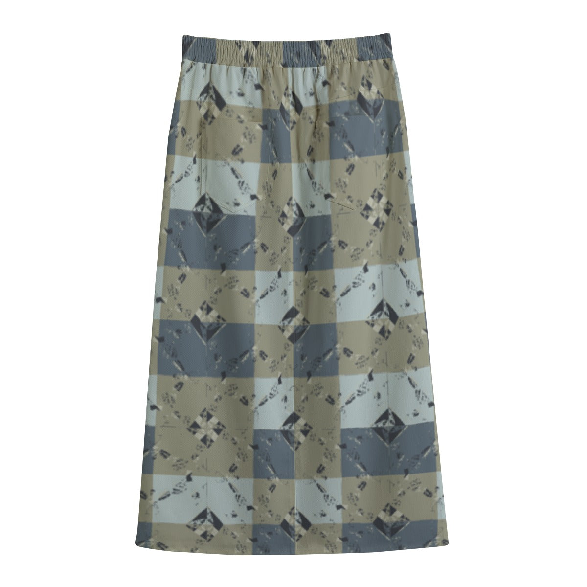 Women's Front Mid-slit Skirt | 245GSM Cotton