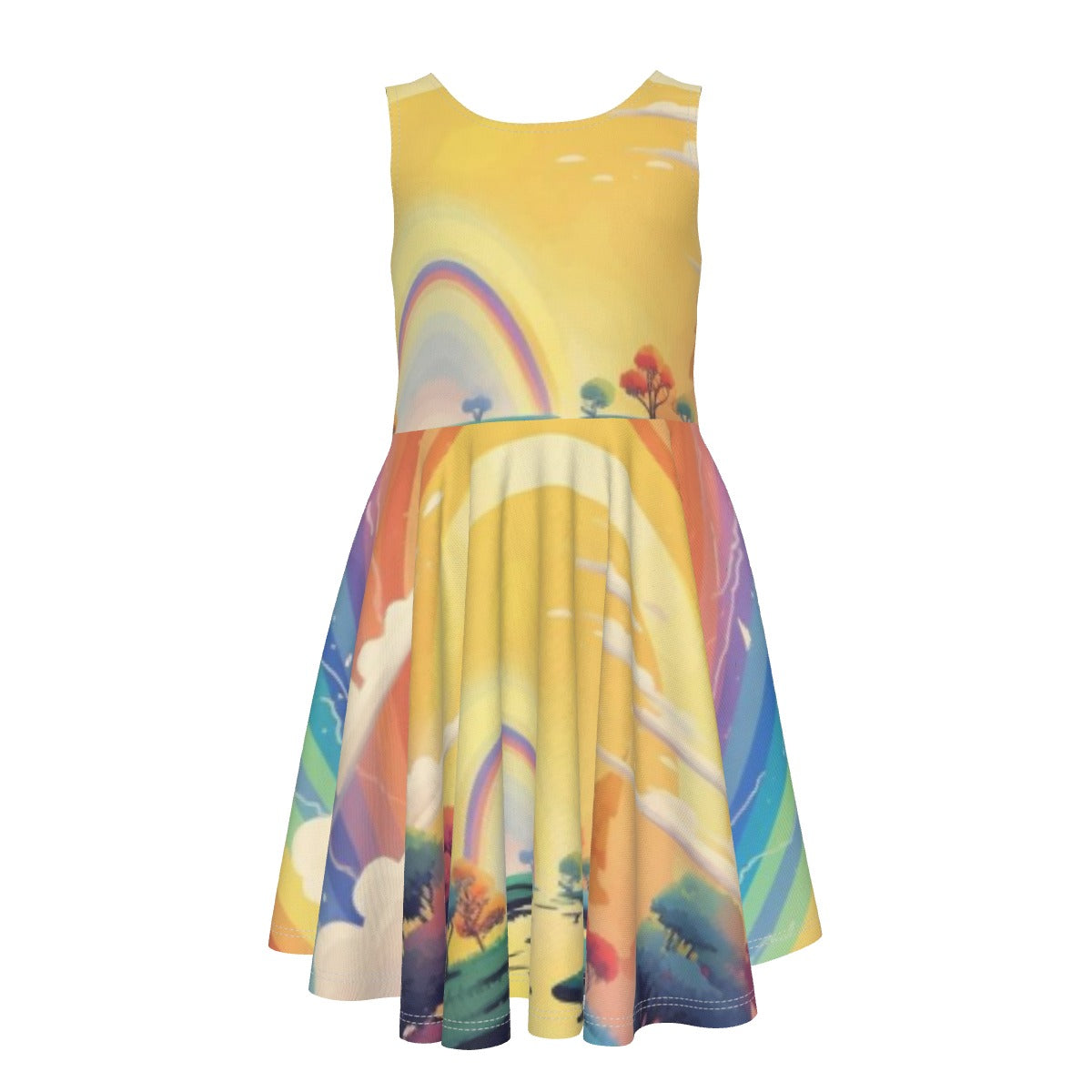 Kid's Sleeveless Vest Dress