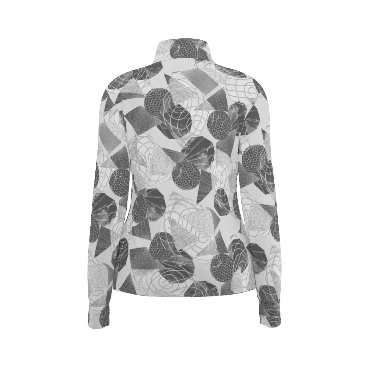 All-Over Print Women's Long Sleeve Thumbhole Jacket