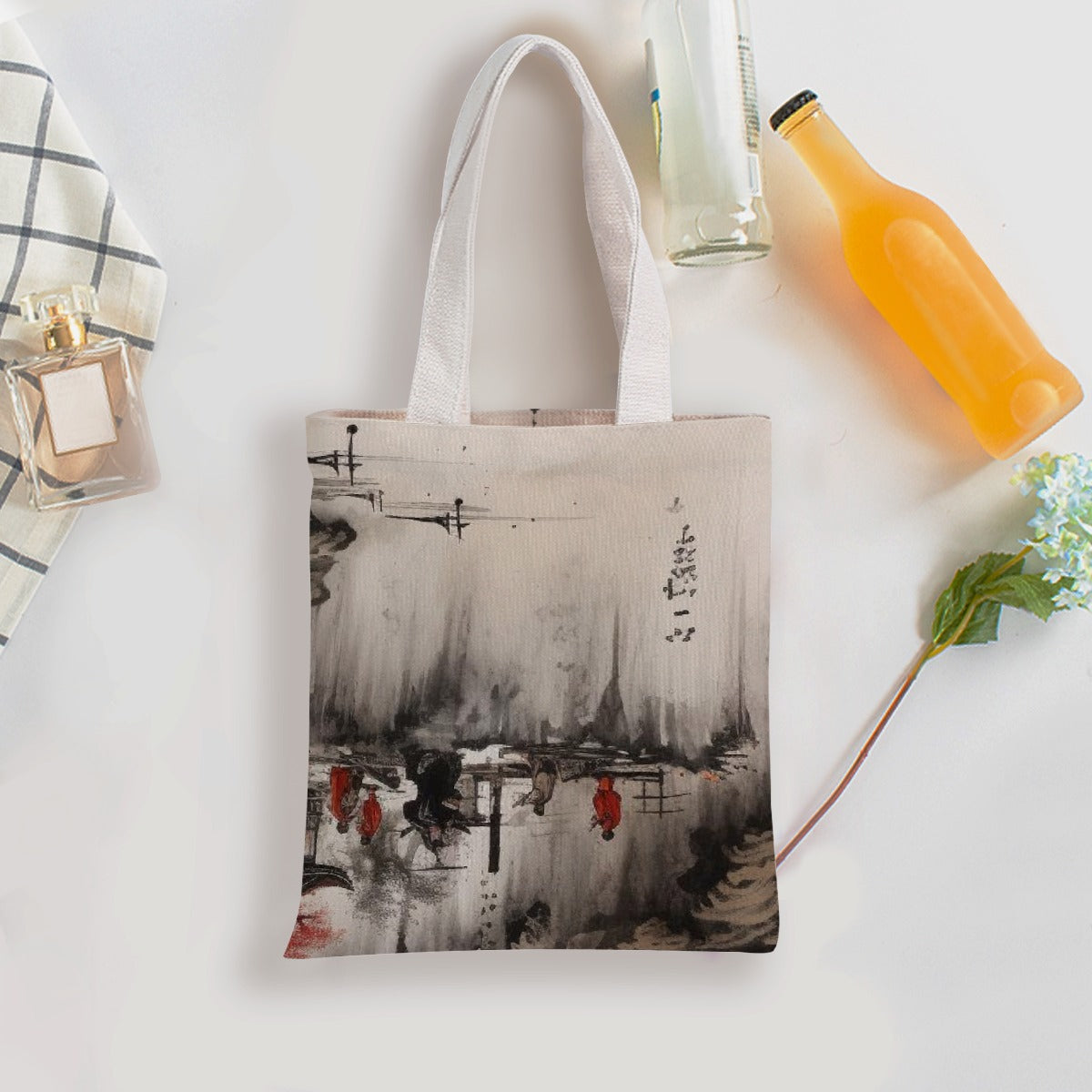 Double-Sided Printed Canvas Bag