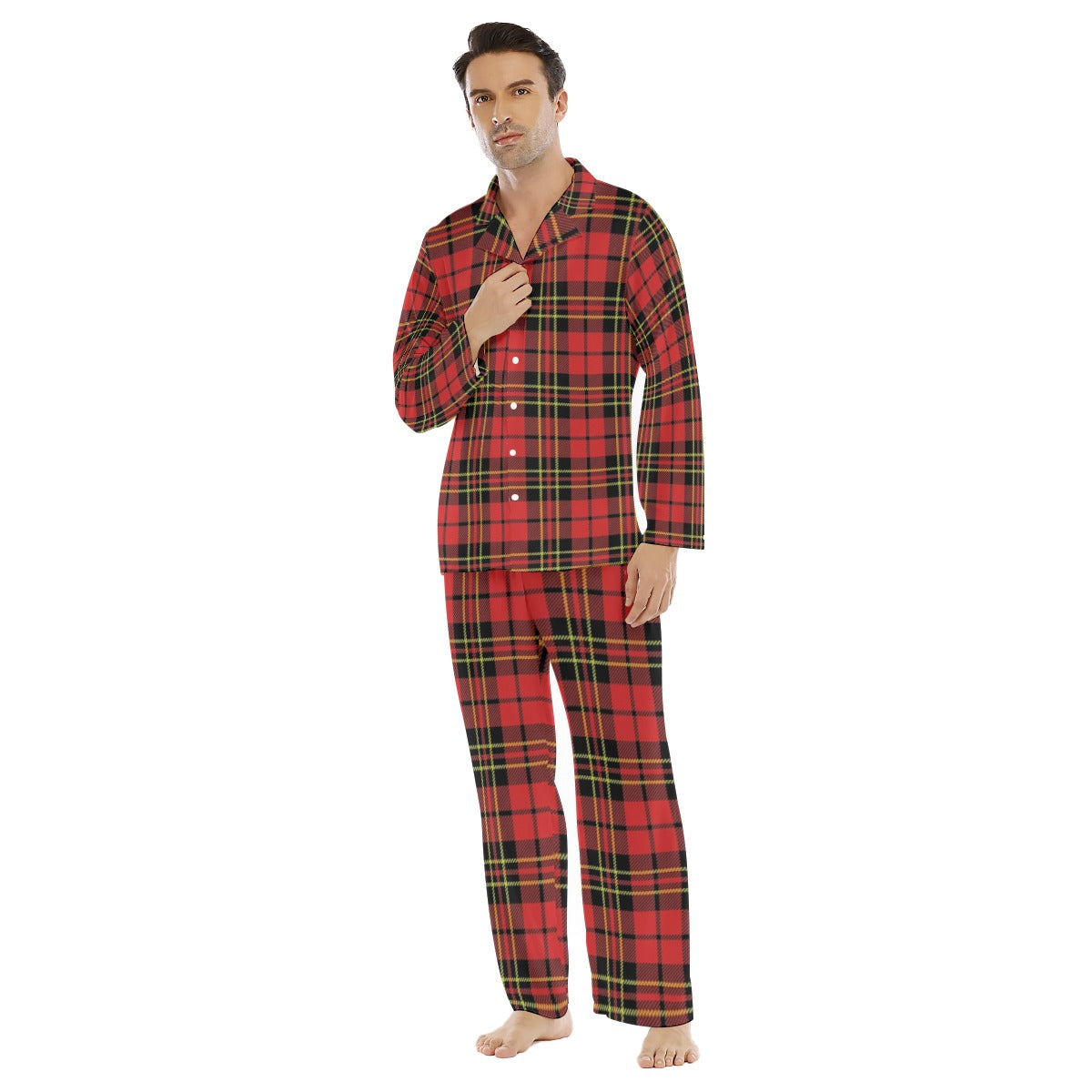 Men's Lapel Pajama Set