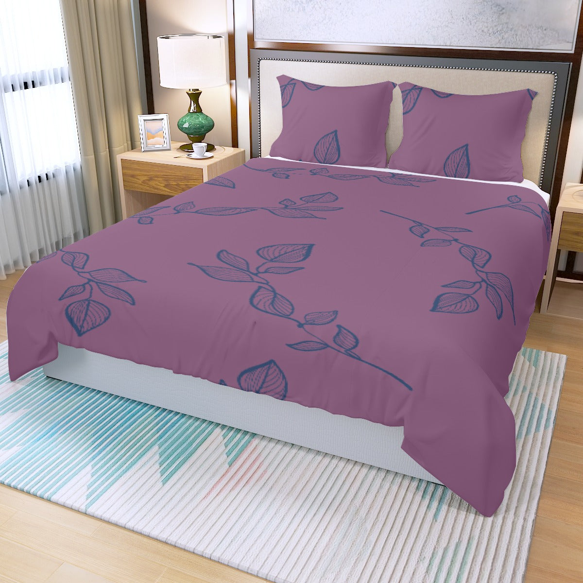 Three Piece Duvet Cover Set