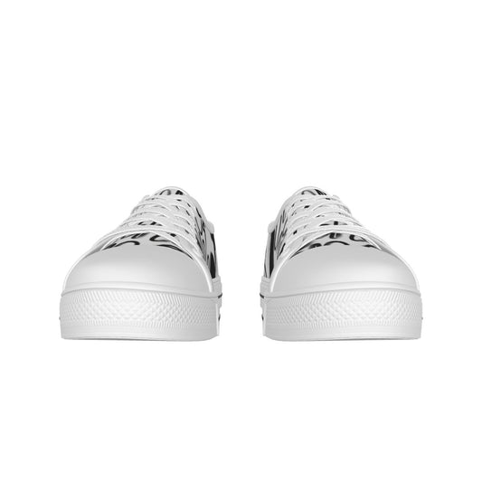 Women's White Sole Canvas Shoes