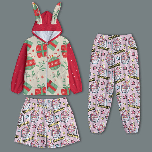 Plush Household Pajamas Top