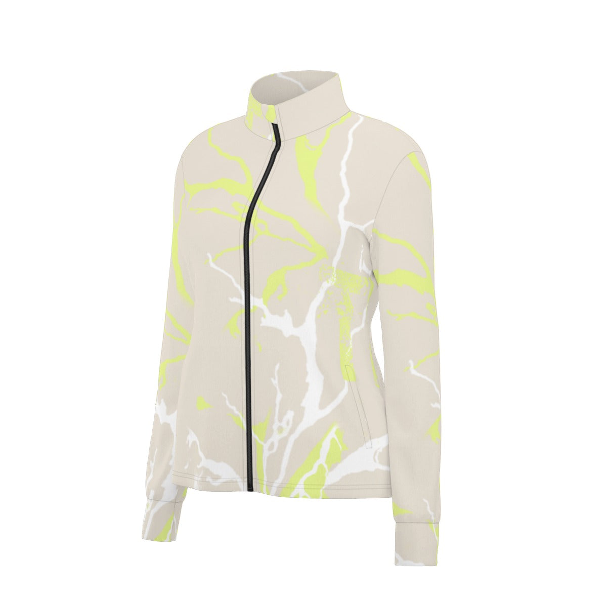 All-Over Print Women's Long Sleeve Thumbhole Jacket