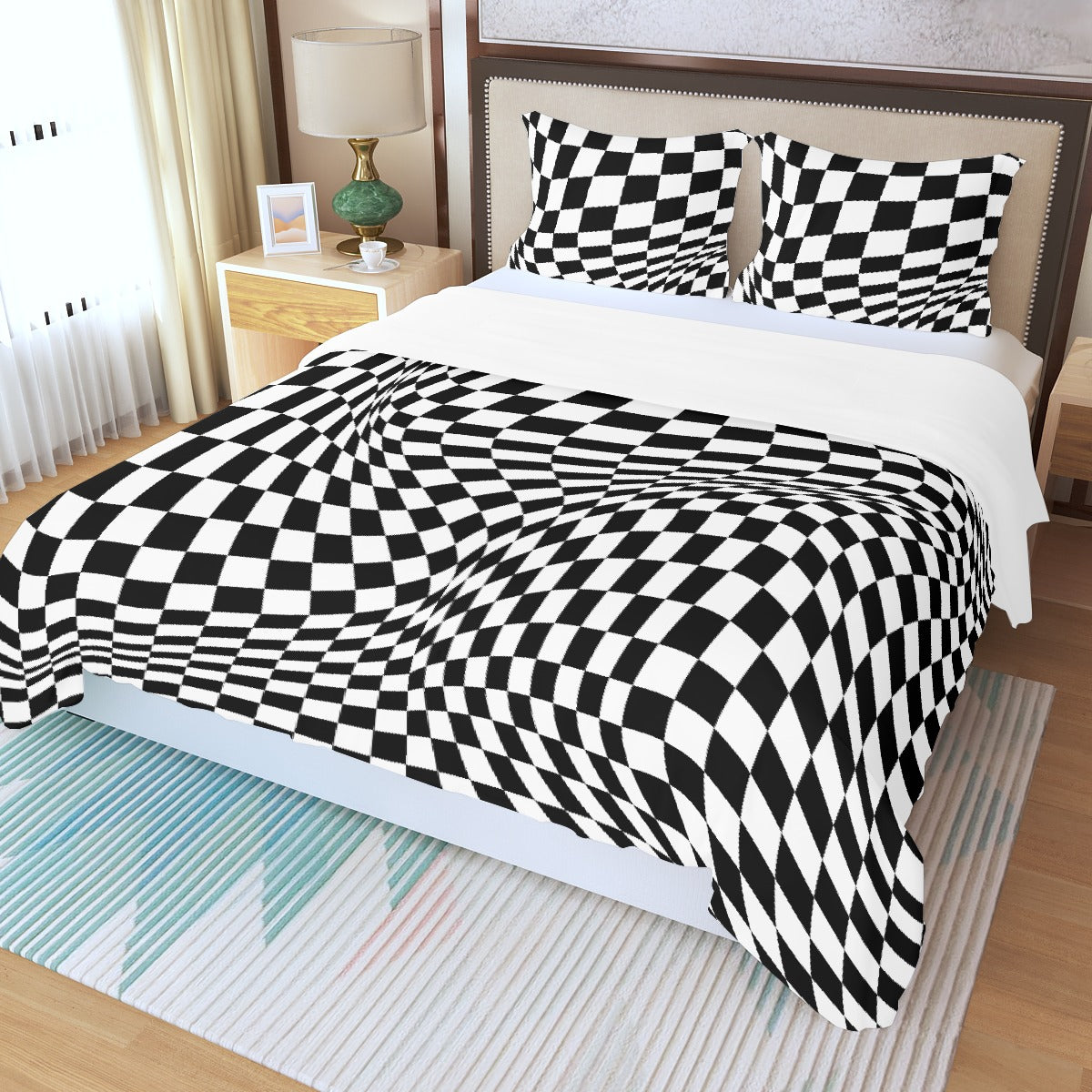 Three Piece Duvet Cover Set