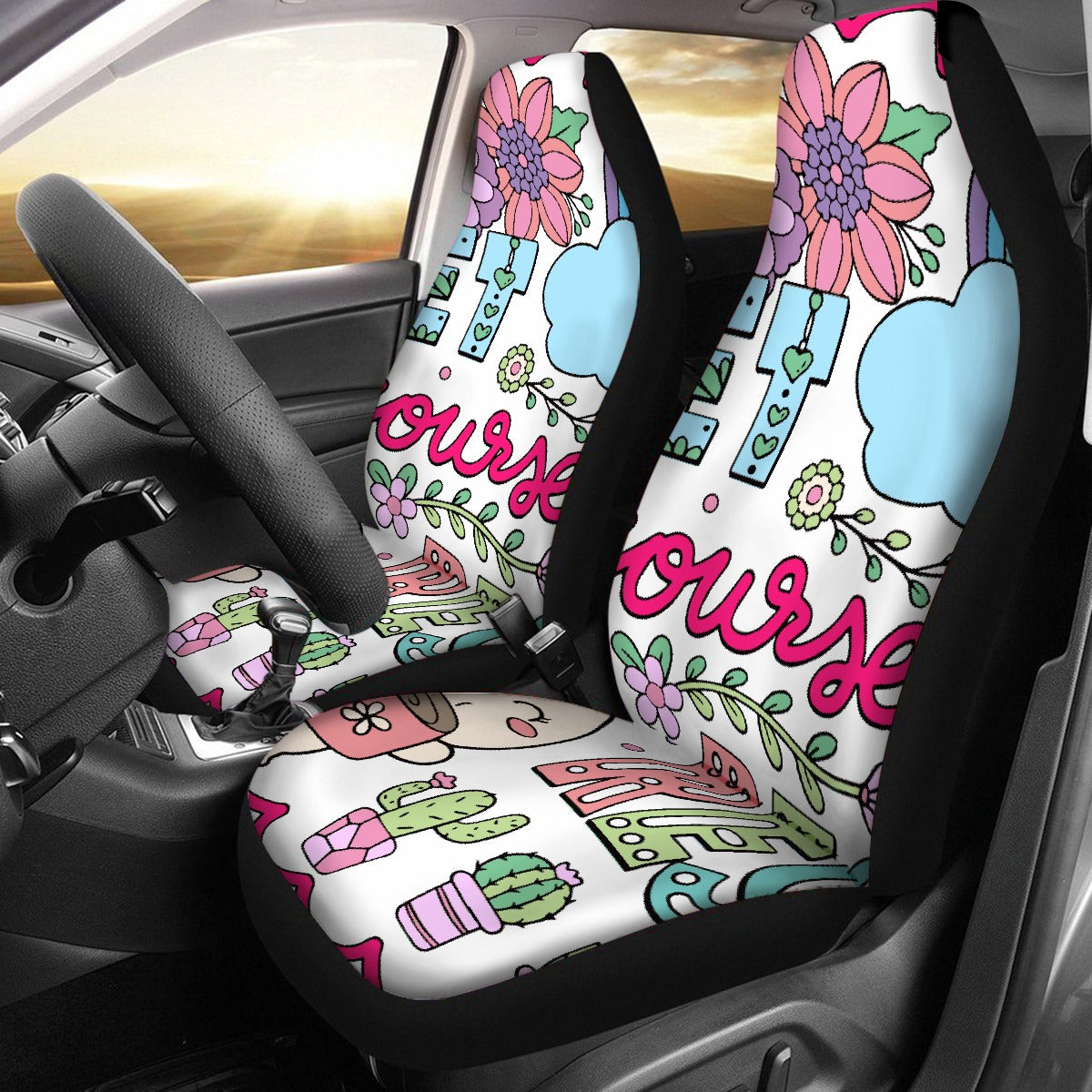 Universal Car Seat Cover With Thickened Back