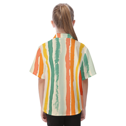 Kid's Hawaiian Vacation Shirt | 115GSM Cotton poplin