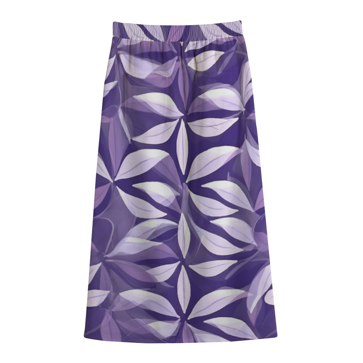 Women's Front Mid-slit Skirt | 245GSM Cotton