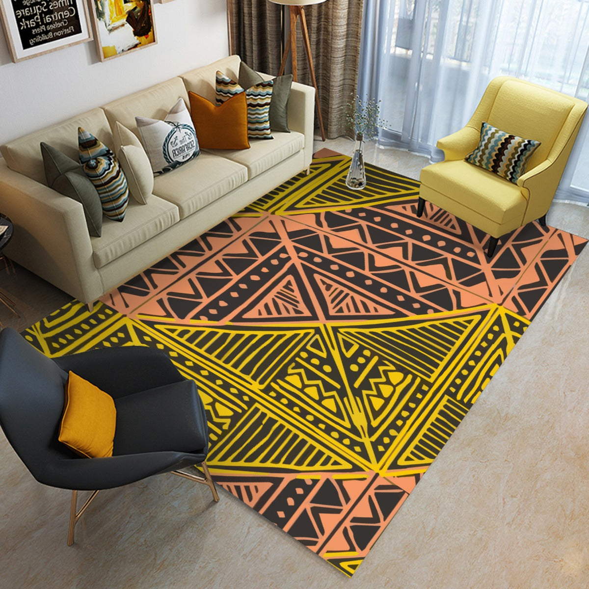 Foldable Rectangular Floor Mat