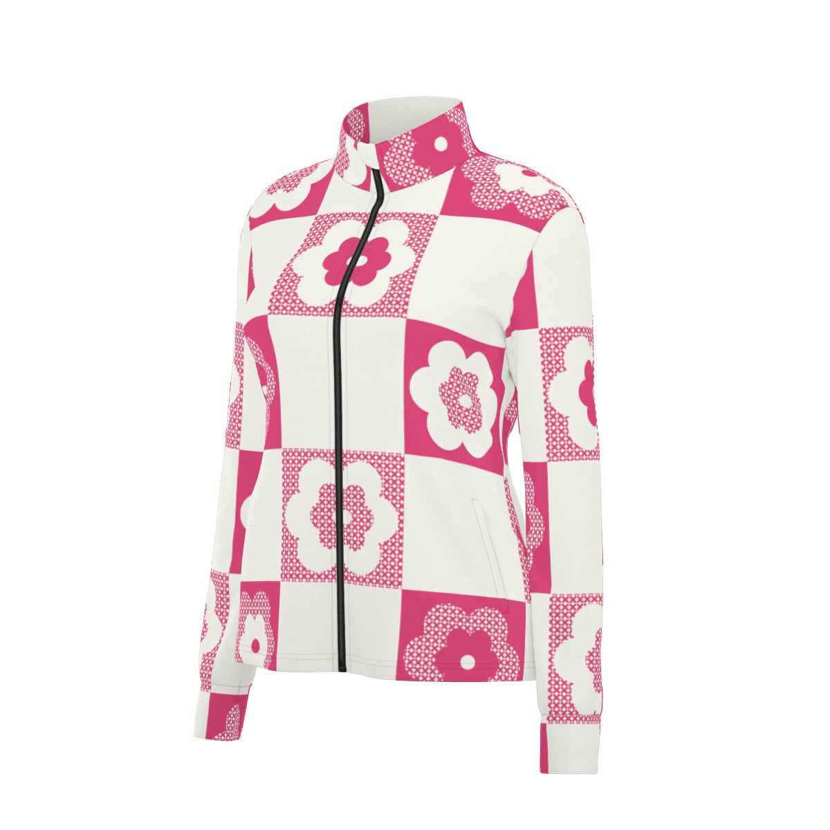 All-Over Print Women's Long Sleeve Thumbhole Jacket