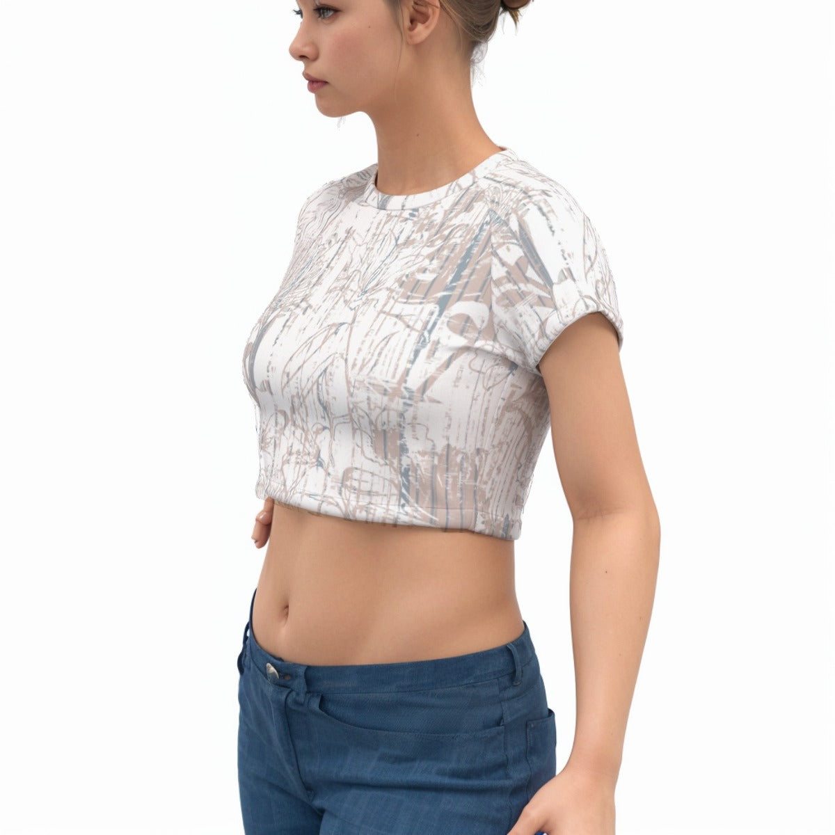 Raglan Cropped T-shirt