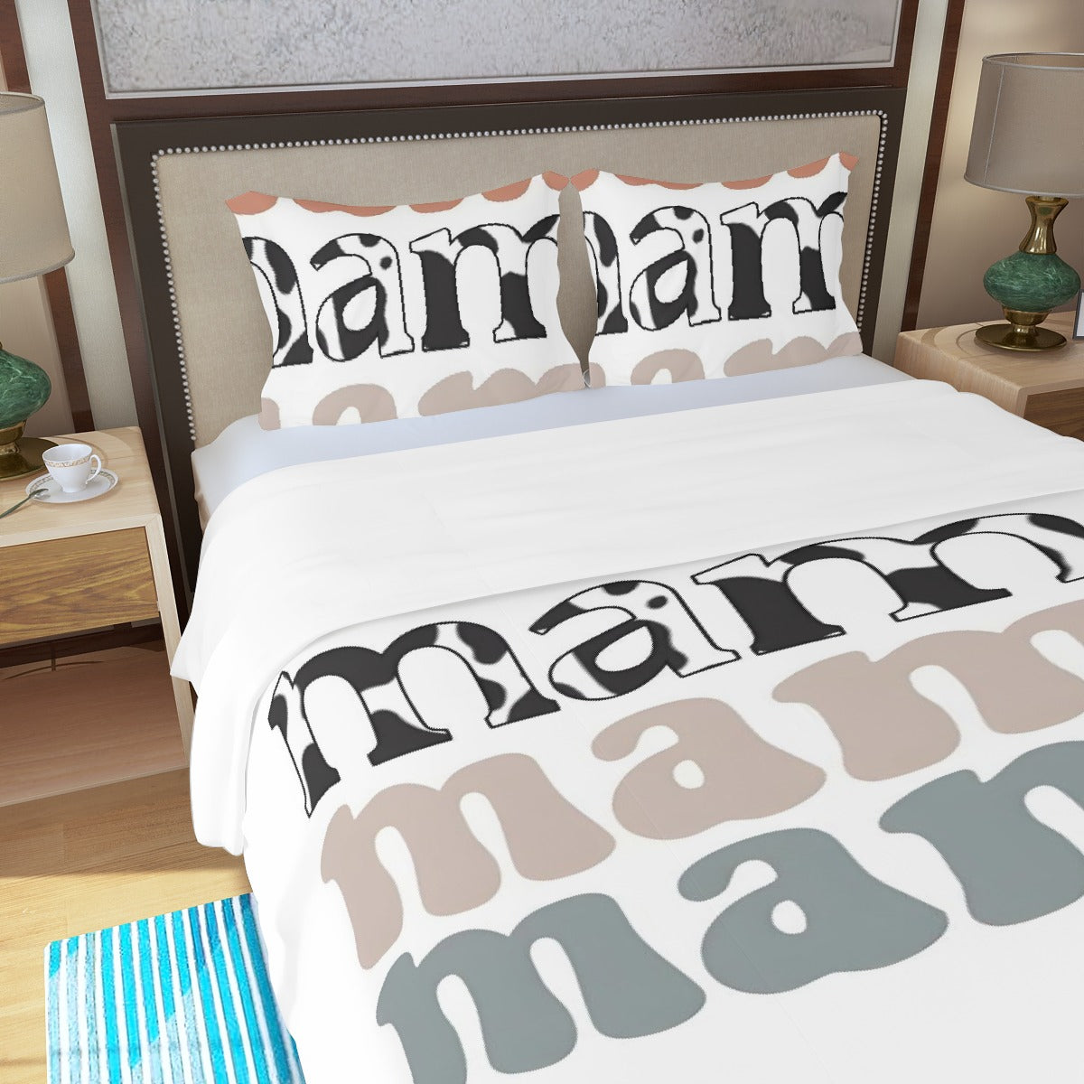 Three Piece Duvet Cover Set