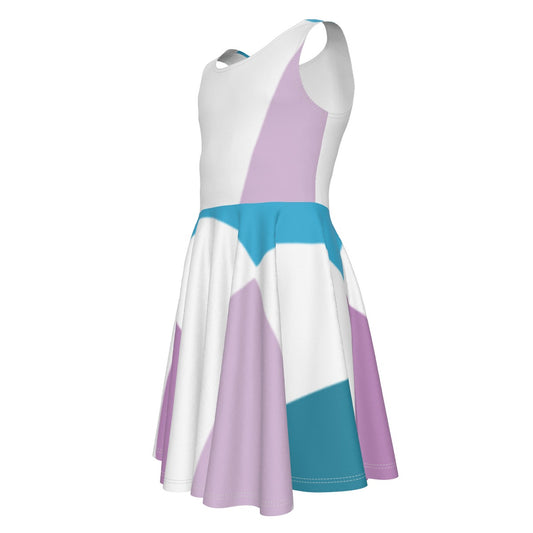 Kid's Sleeveless Vest Dress