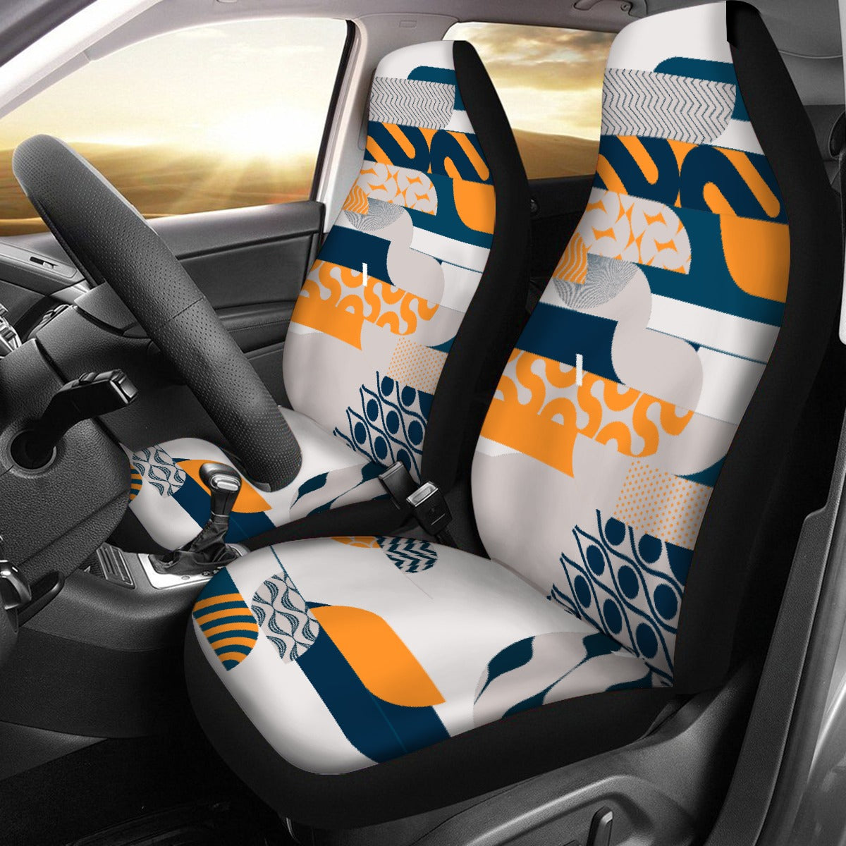 Universal Car Seat Cover With Thickened Back