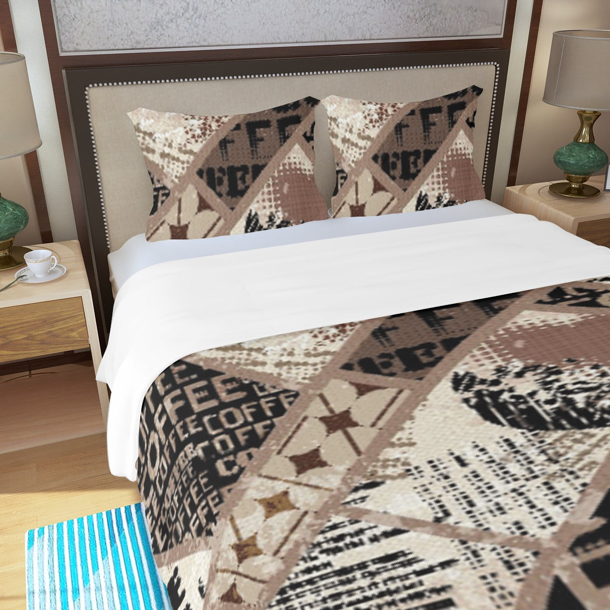 Three Piece Duvet Cover Set