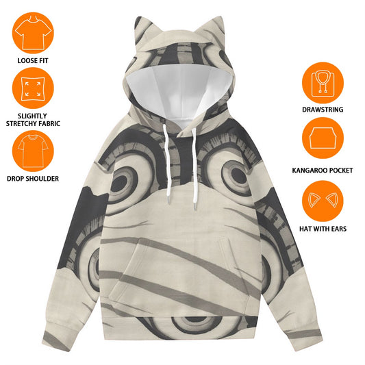 Women’s Hoodie With Decorative Ears