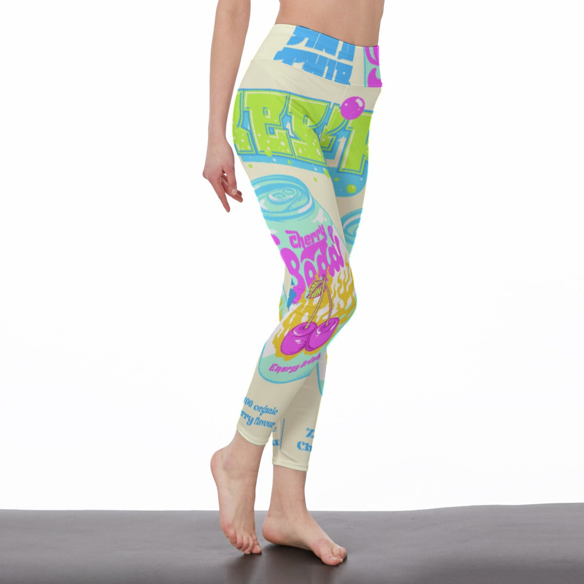 High Waist Leggings | Side Stitch Closure