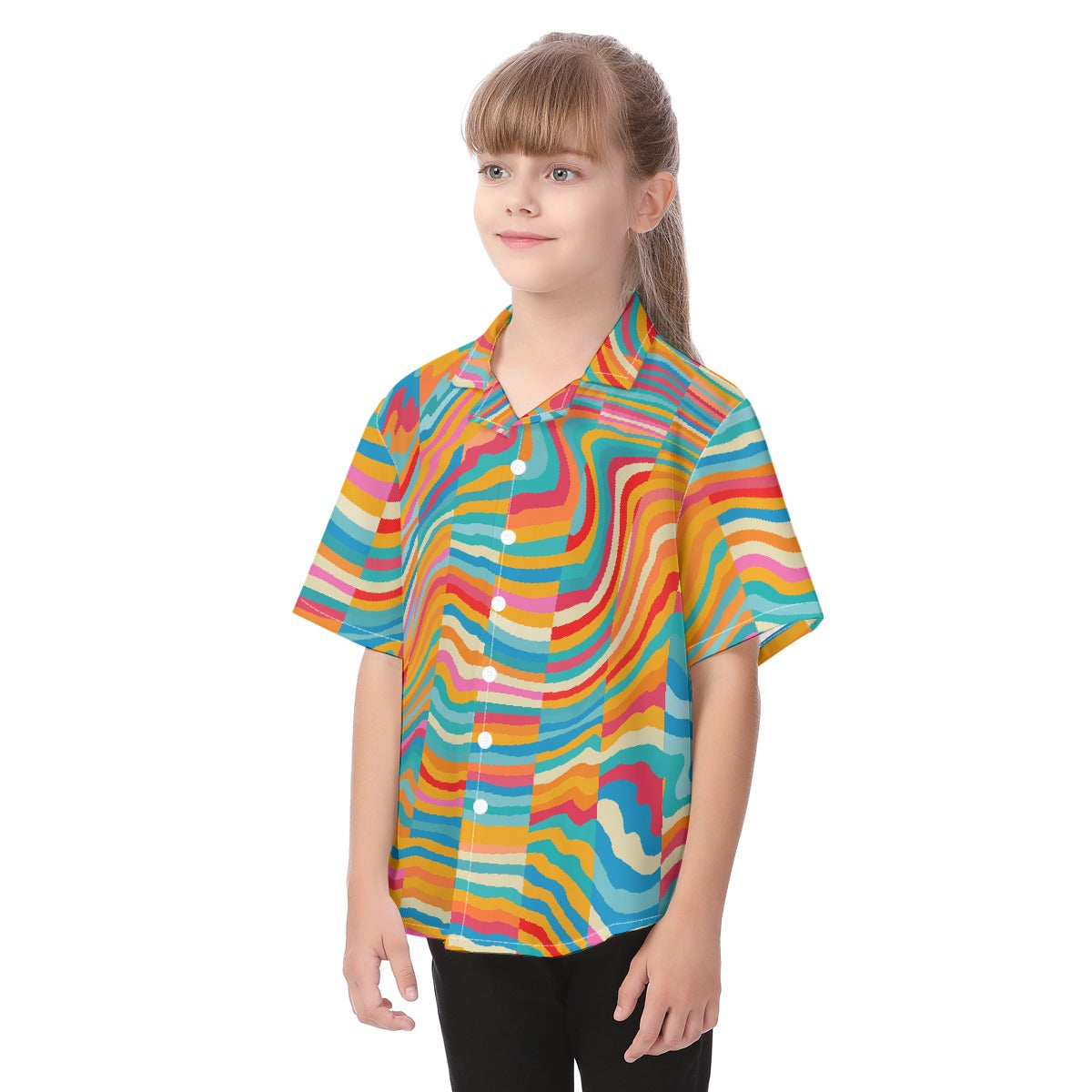 Kid's Hawaiian Vacation Shirt | 115GSM Cotton poplin