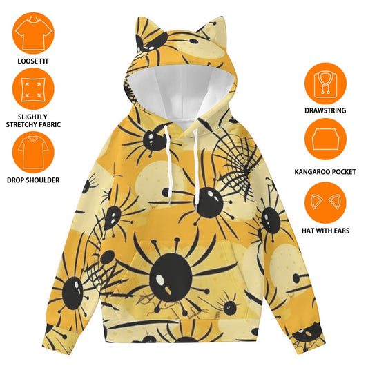 Women’s Hoodie With Decorative Ears