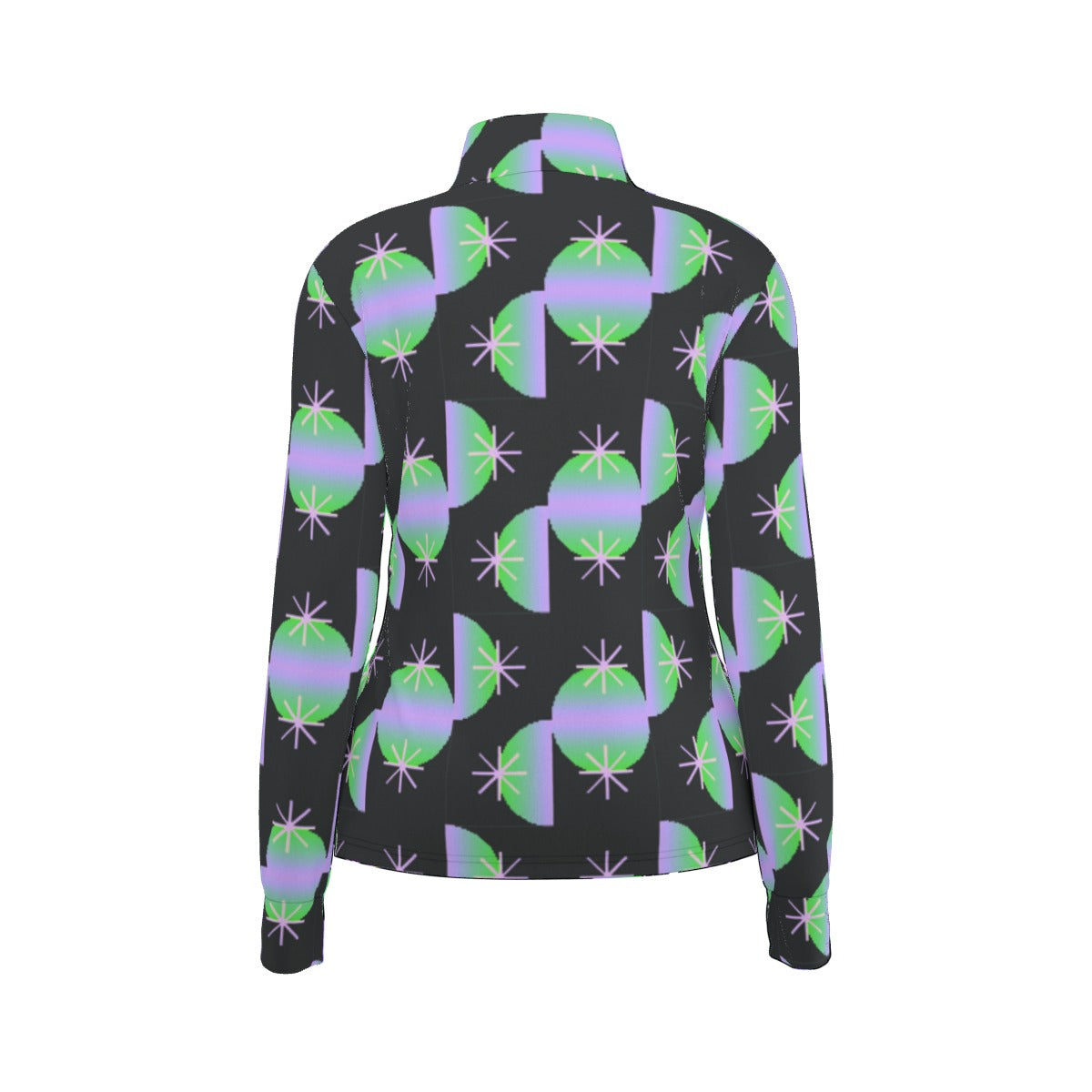 All-Over Print Women's Long Sleeve Thumbhole Jacket