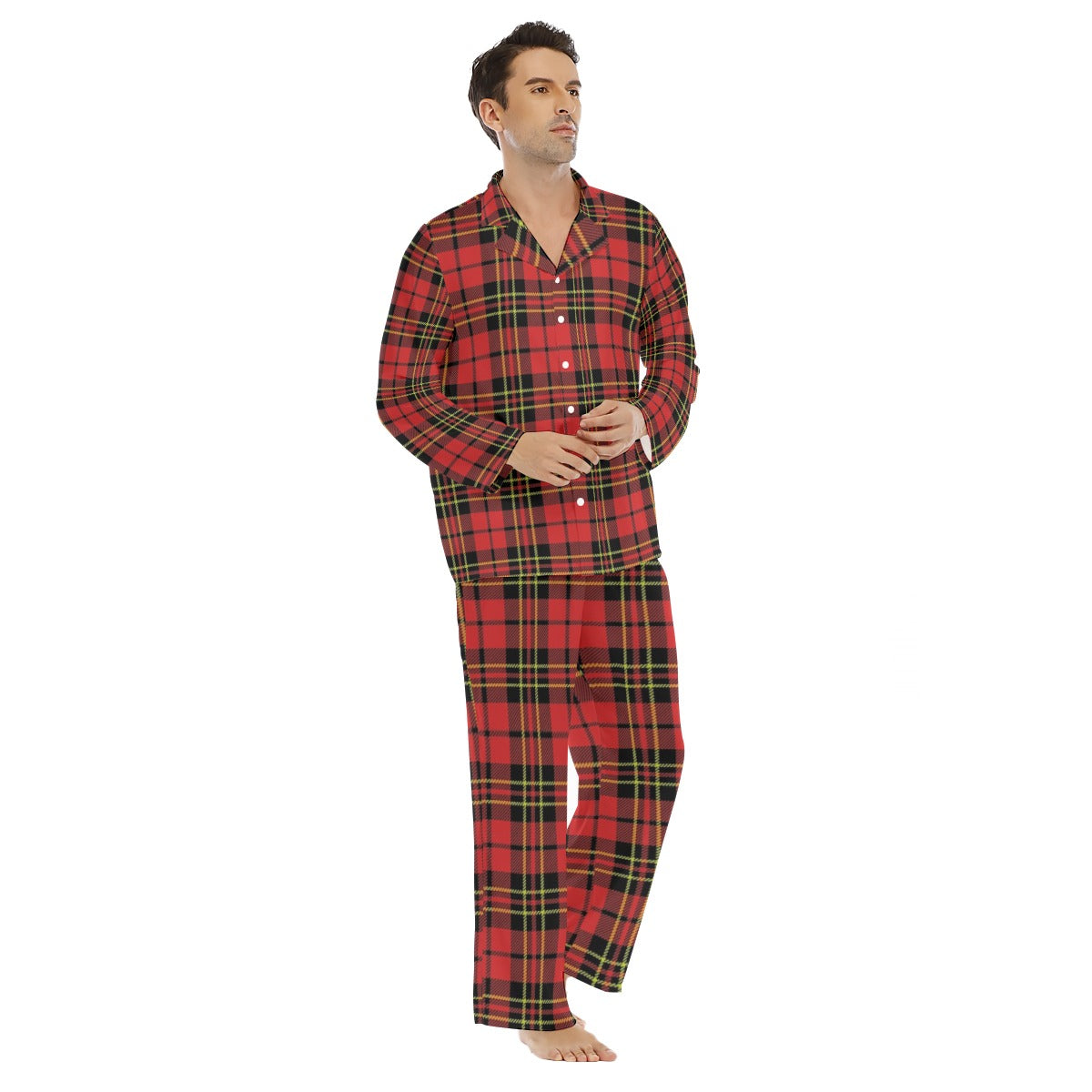 Men's Lapel Pajama Set