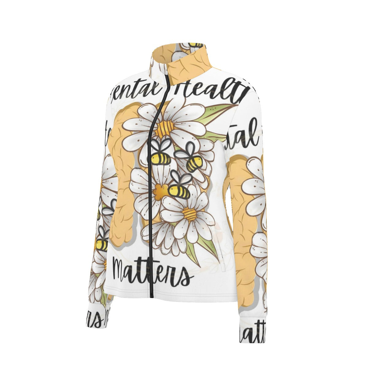 All-Over Print Women's Long Sleeve Thumbhole Jacket