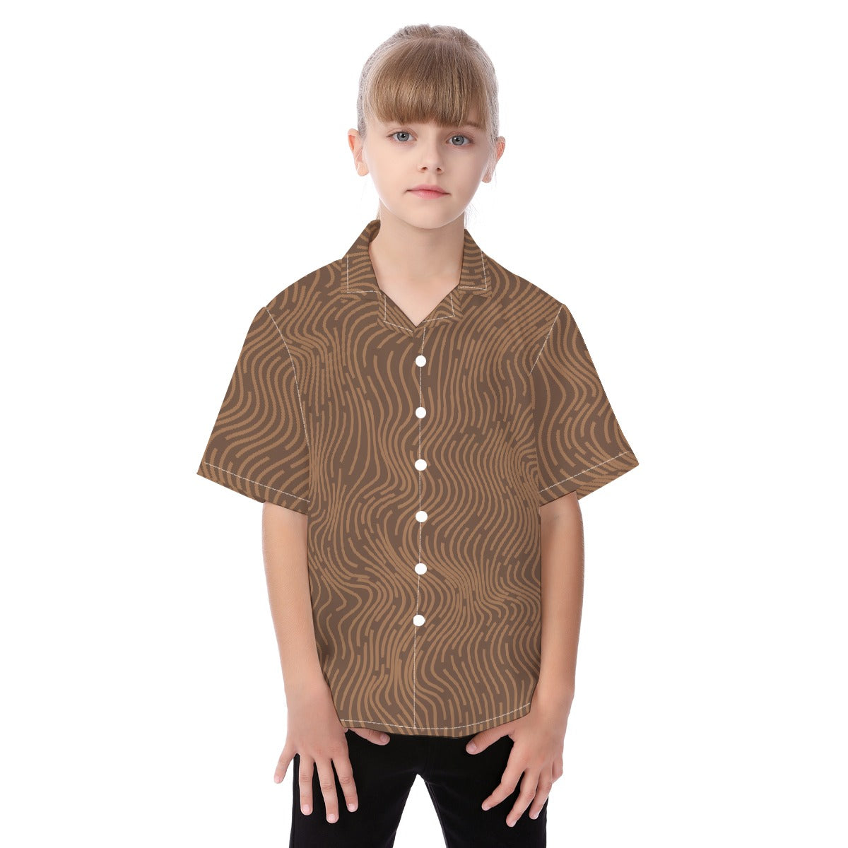 Kid's Hawaiian Vacation Shirt | 115GSM Cotton poplin