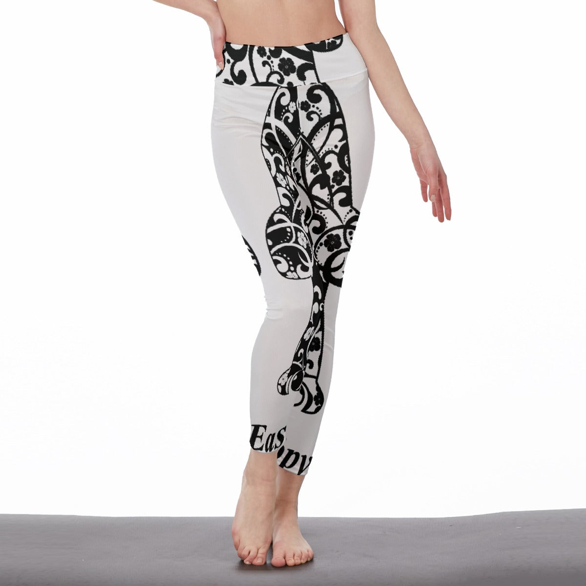 High Waist Leggings | Side Stitch Closure