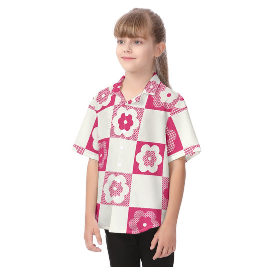 Kid's Hawaiian Vacation Shirt | 115GSM Cotton poplin