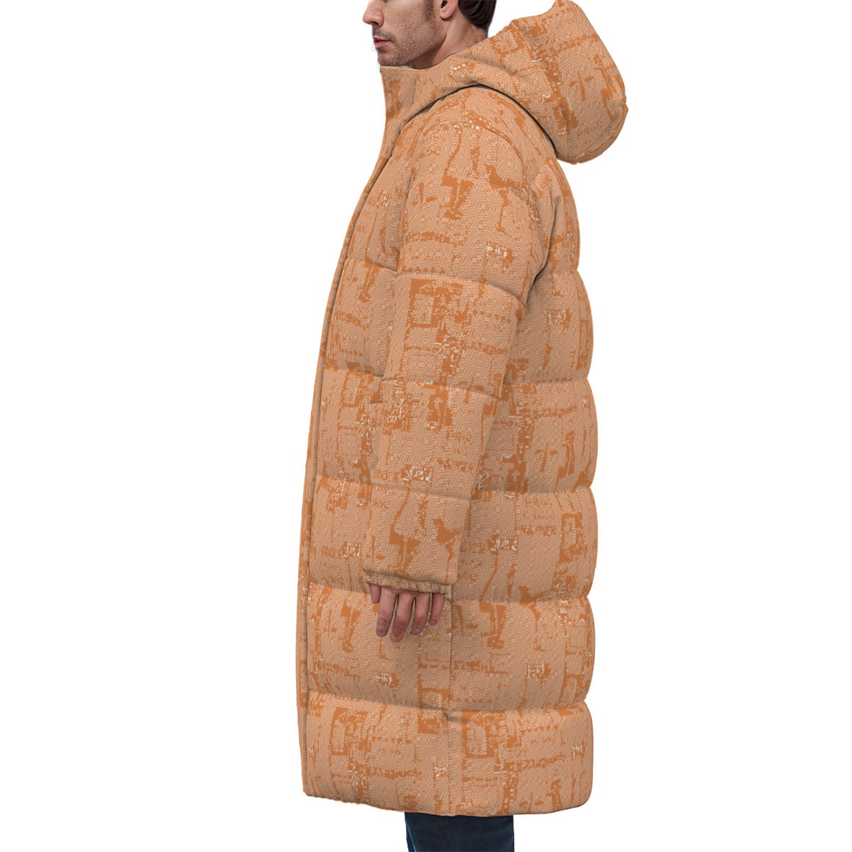 Unisex Long Down Jacket