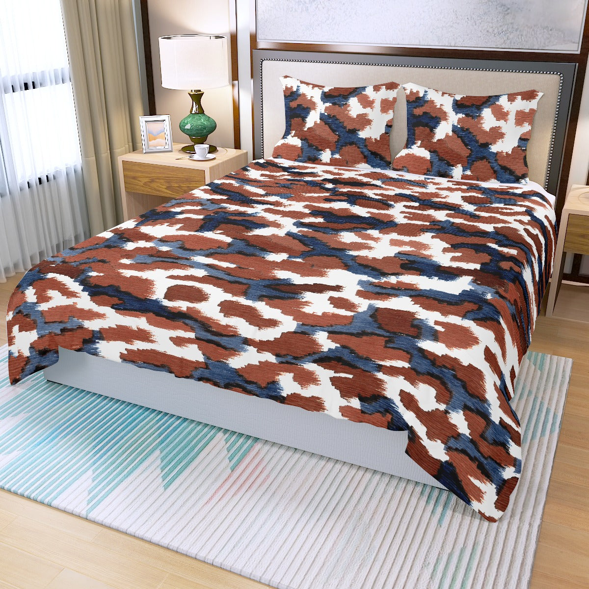 Three Piece Duvet Cover Set