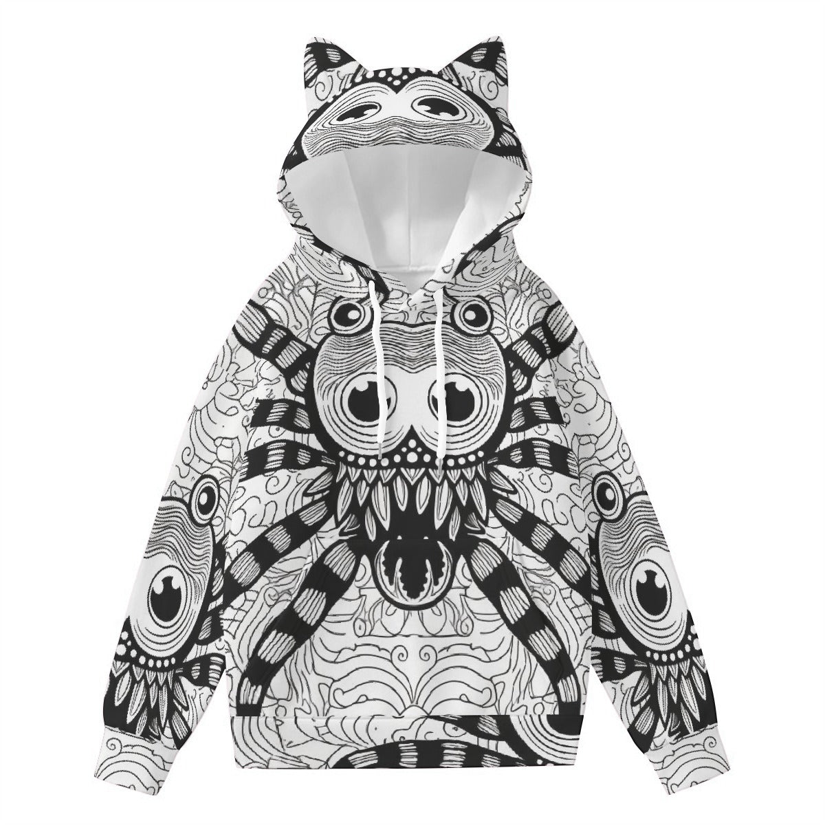 Women’s Hoodie With Decorative Ears