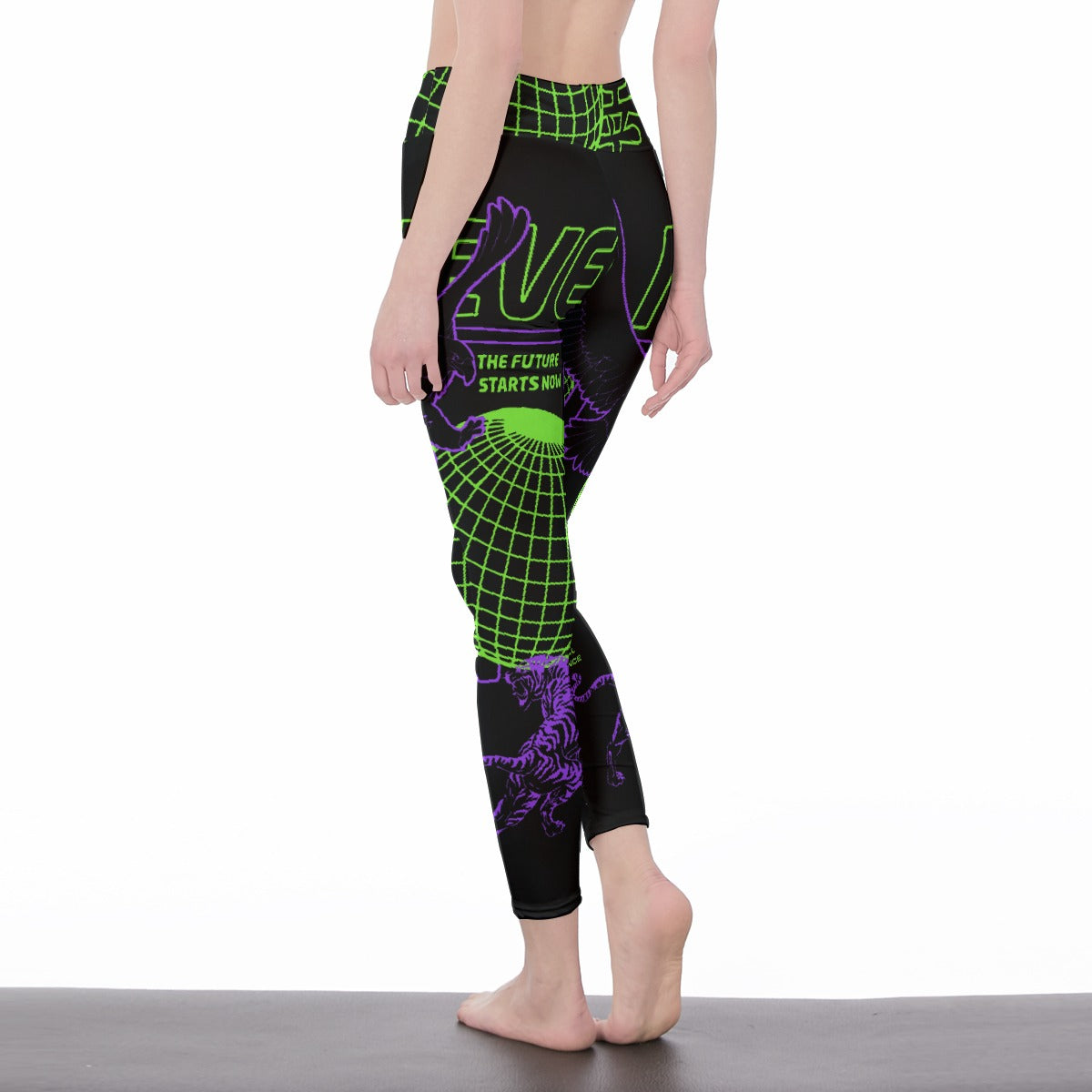 High Waist Leggings | Side Stitch Closure