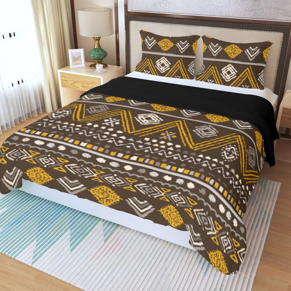 Three Piece Duvet Cover Set