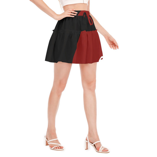 Women's Ruffled Mini Skirt