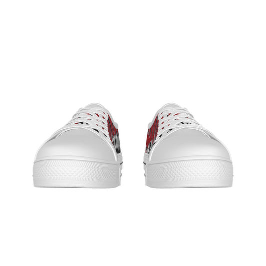 Women's White Sole Canvas Shoes