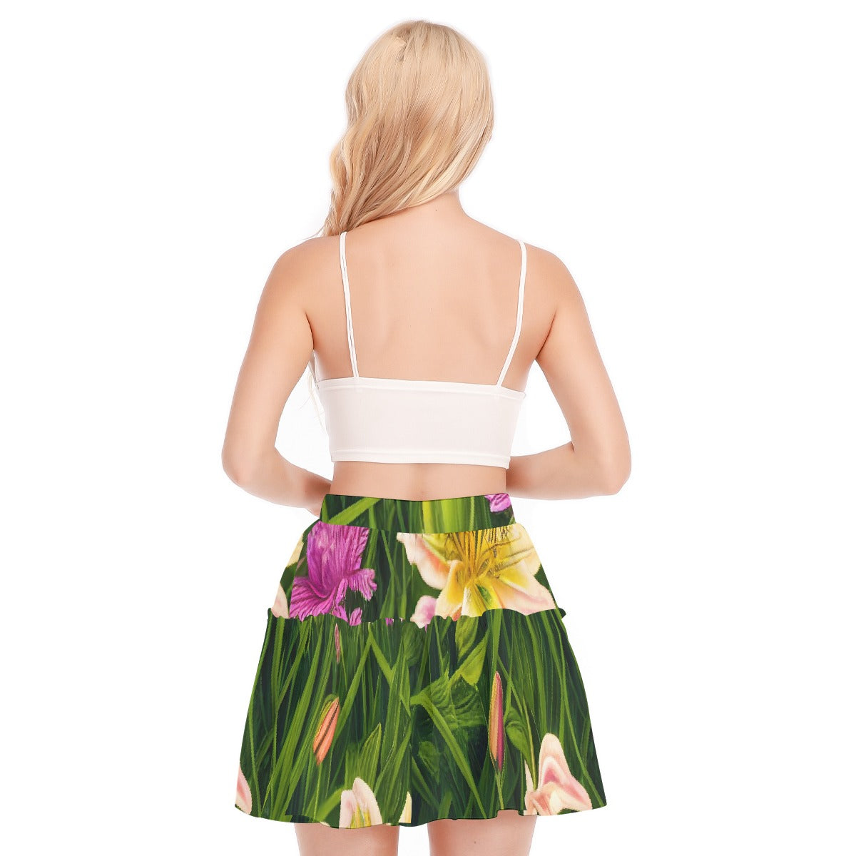 Women's Ruffled Mini Skirt