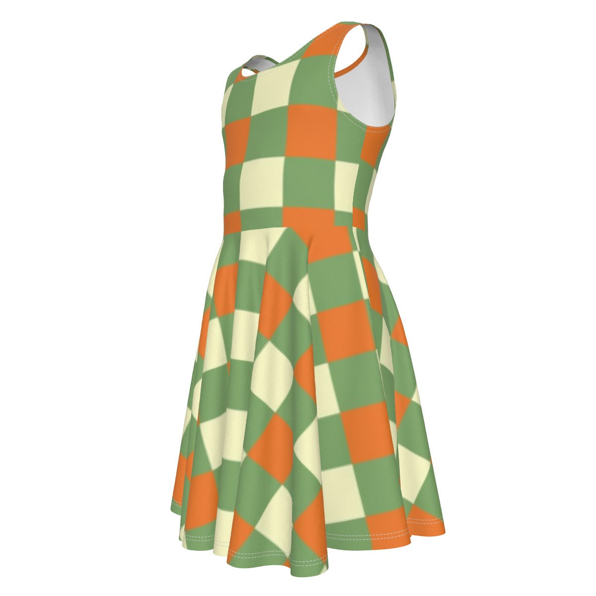 Kid's Sleeveless Vest Dress