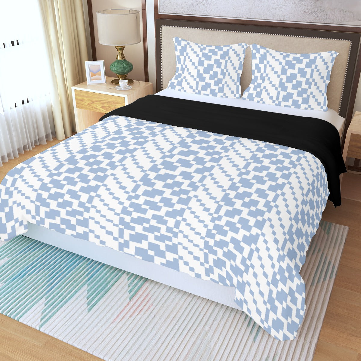 Three Piece Duvet Cover Set