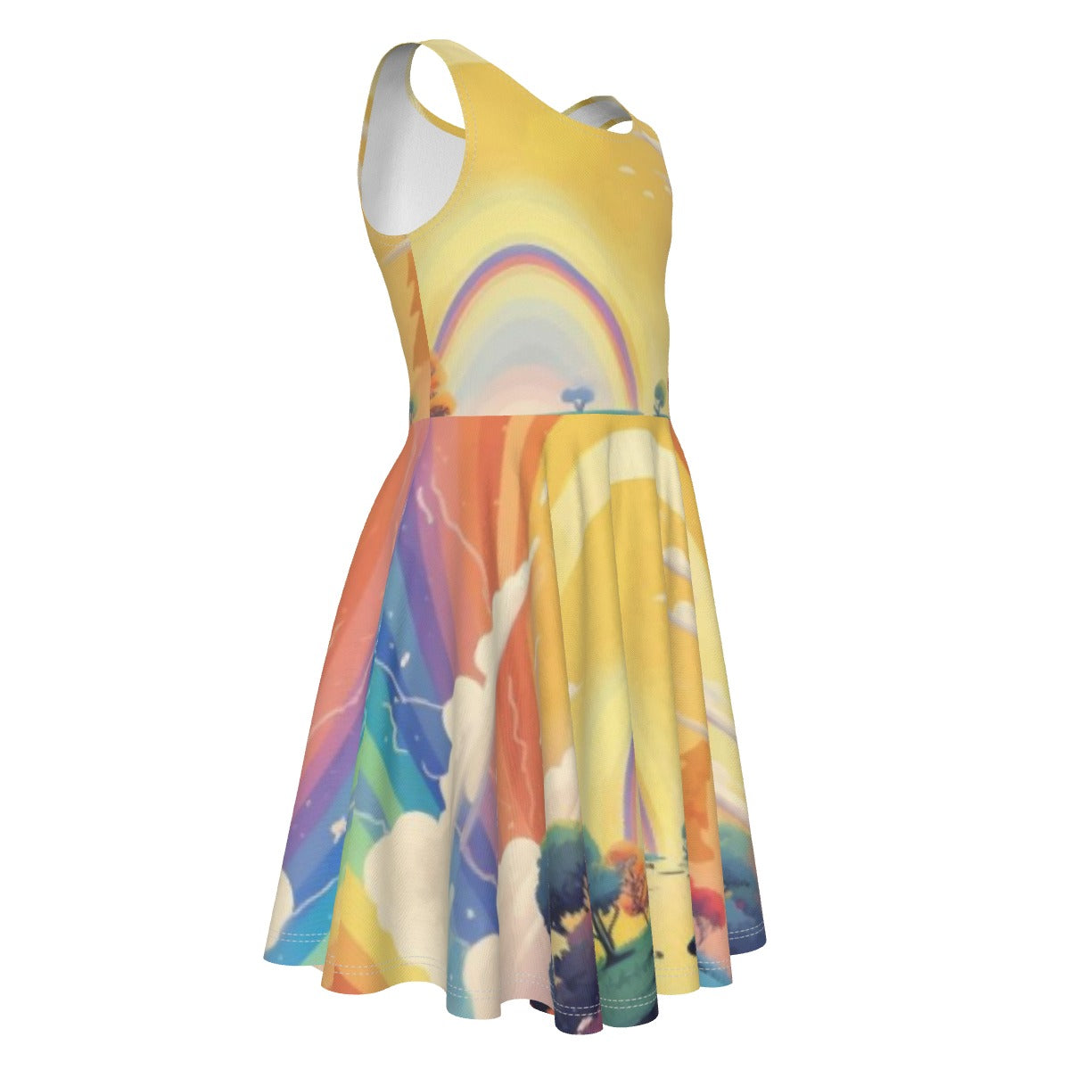 Kid's Sleeveless Vest Dress