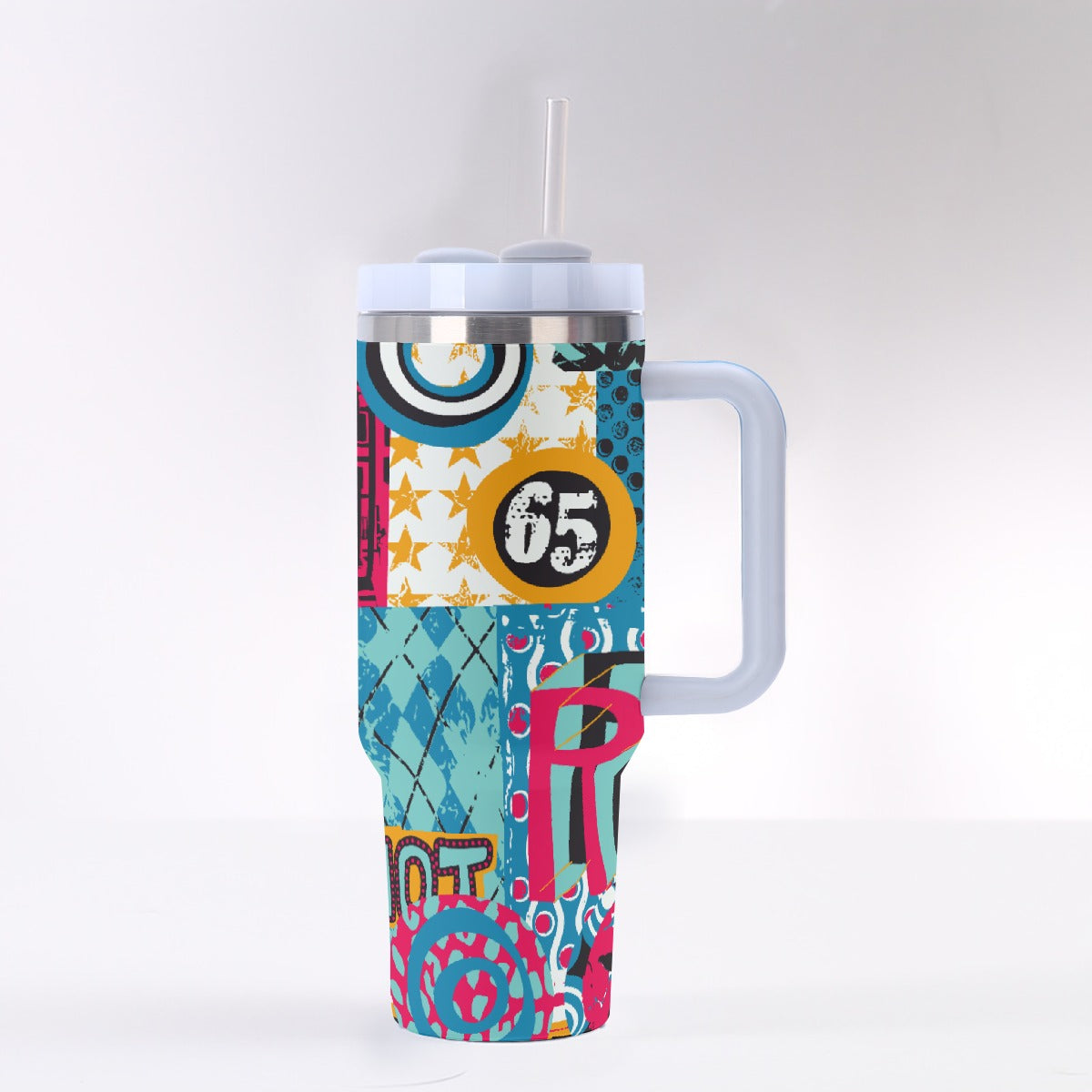 40 oz Tumbler With Handle