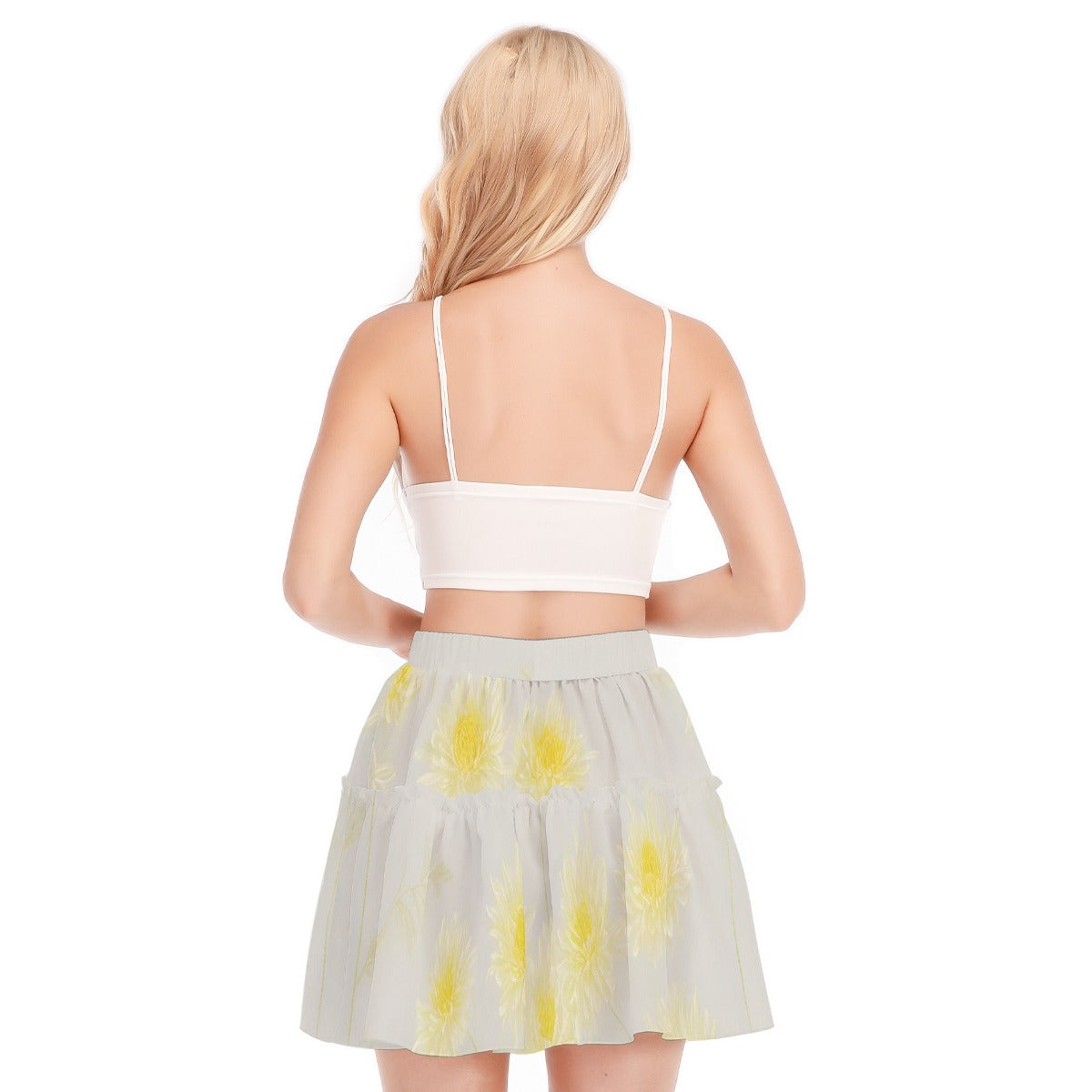 Women's Ruffled Mini Skirt